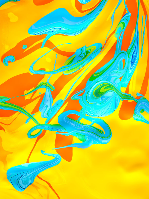 Rob and Nick Carter, Painting Photograph, Acrylic XXVII, 2024