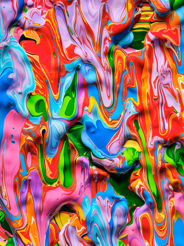 Rob and Nick Carter, Painting Photograph, Acrylic XXVI, 2024