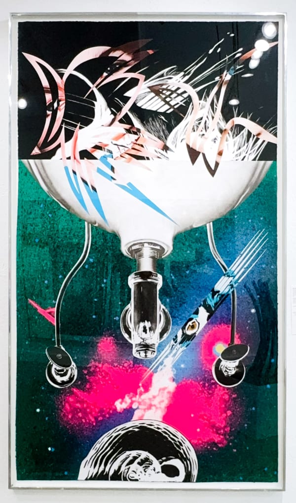 James Rosenquist, Where the Water goes (from the Welcome to the water planet), 1989
