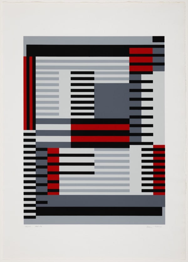 Anni Albers, Untitled (from connections), 1983