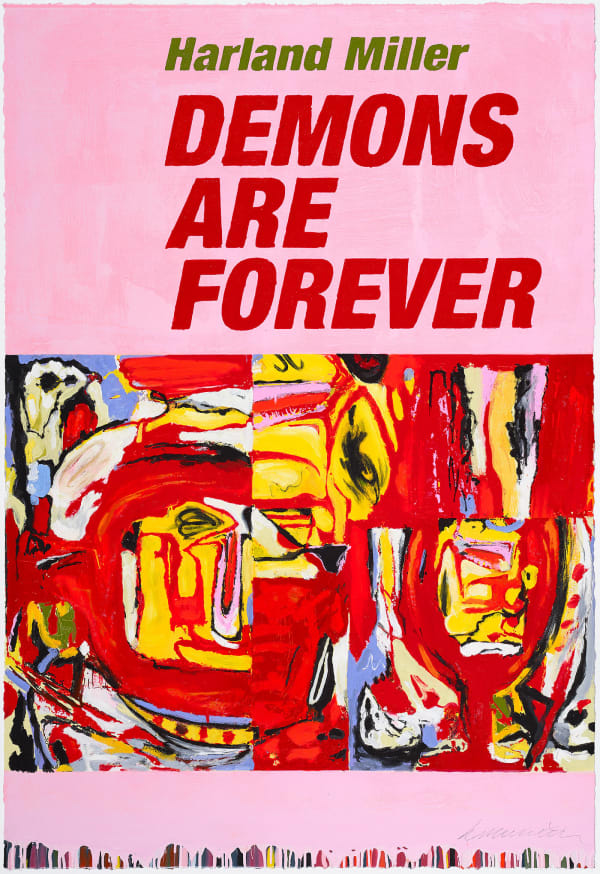 Harland Miller, Demons Are Forever, 2024