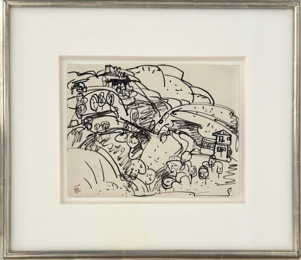 Hans Hofmann - Untitled (landscape), 1935