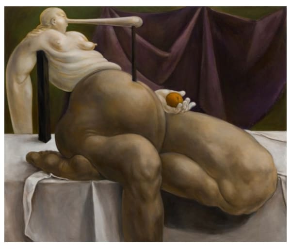 Louise Bonnet - Figure Holding an Orange, 2024