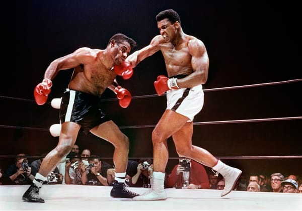 Lawrence Schiller, Muhammad Ali and Floyd Patterson, 1965