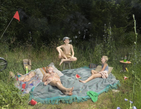 Julie Blackmon, Weeds, 2017