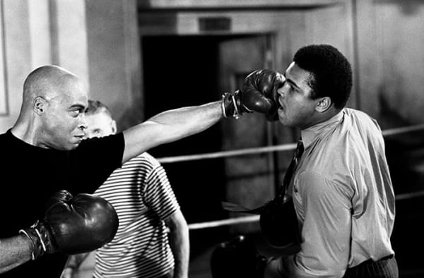 Lawrence Schiller, James Earl Jones and Muhammed ALi