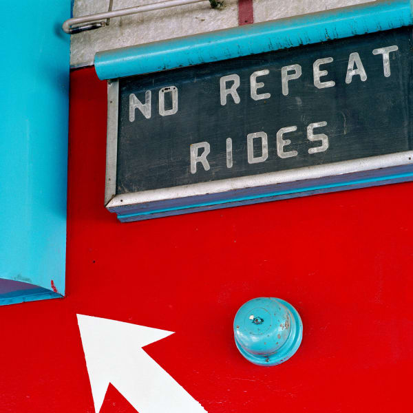 Jeff Brouws, No Repeat Rides, Denver, Colorado, 1988