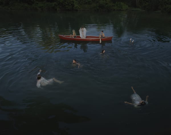 Julie Blackmon, Night Swim, 2021