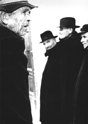 Mario Giacomelli, Scanno 62 (FoP title page, La Gente Portfolio), 1957-59