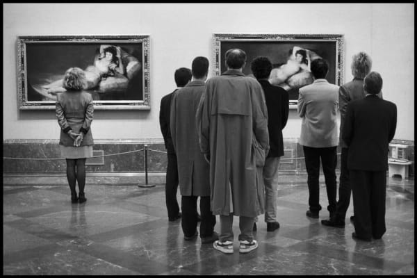 Elliott Erwitt, Museo del Prado, Madrid, Spain, 1995