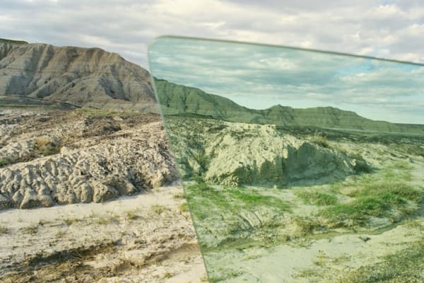 Rebecca Norris Webb, Badlands, Sheep Mountain, South Dakota (from the series My Dakota), 2010