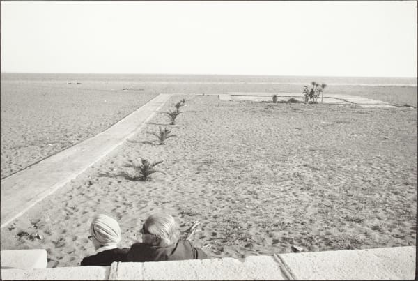 Paul Ickovic, Malaga, Spain (Two Men Seated)