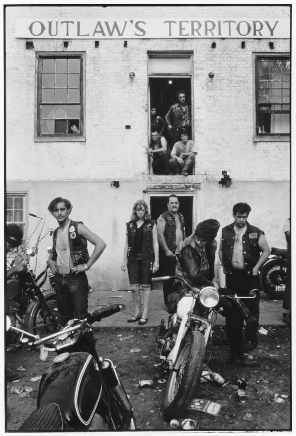 Danny Lyon, Clubhouse During the Columbus Run, 1966