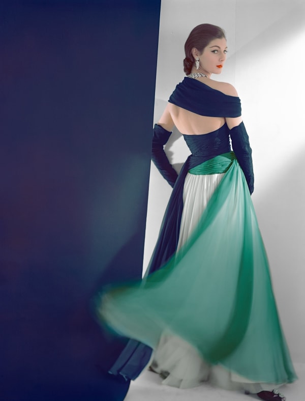 Horst P. Horst, Dress by Jean Desses, 1952