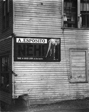 Ralph Steiner, Nehi Sign (the Yaddo Summer), c. 1928