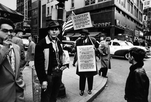William Klein, Pray + Sin, New York, 1955