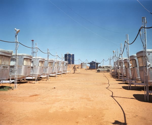 Todd Webb, Trailers Desert, Somalia, 1958
