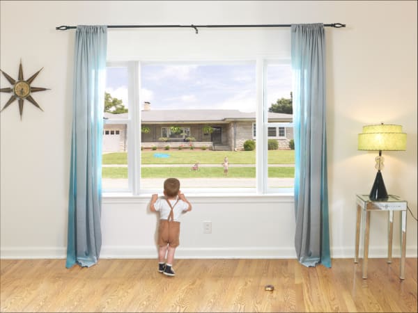 Julie Blackmon, Girl Across the Street, 2008