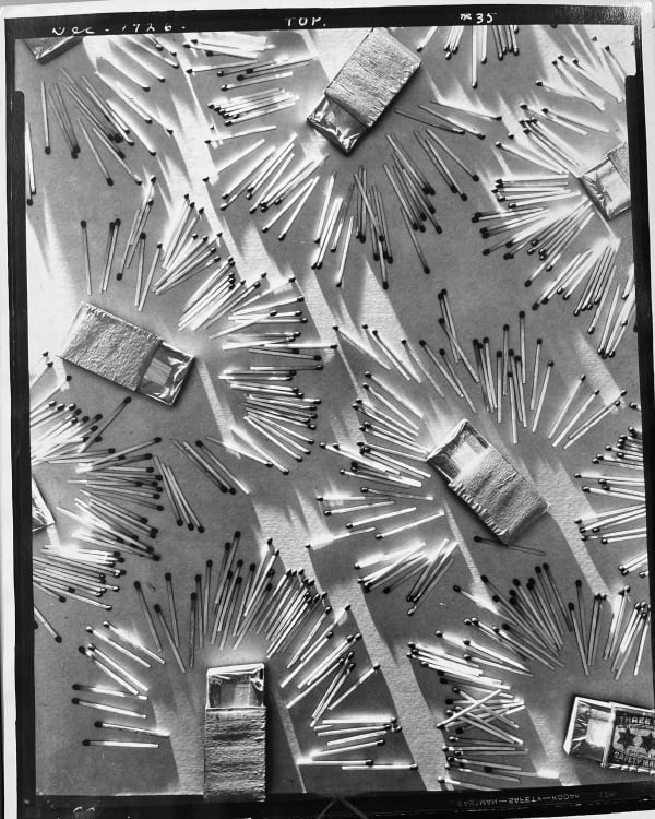 Edward Steichen, Matches and Match Boxes ("design for Stehle Silk"), 1926