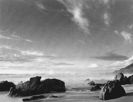 Chip Hooper, Garapata Beach, Winter, 1995