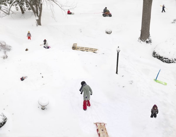 Julie Blackmon, Snow Days, 2021