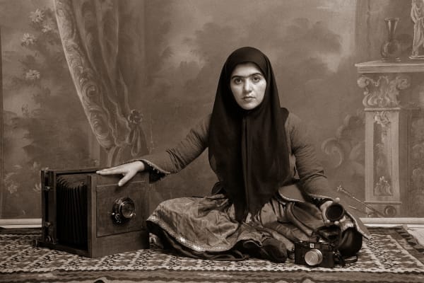 Shadi Ghadirian, Qajar, 1998