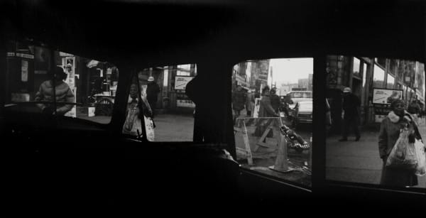 Paul Ickovic, 14th Street, New York City (Mary Frank in the Checkered Cab)