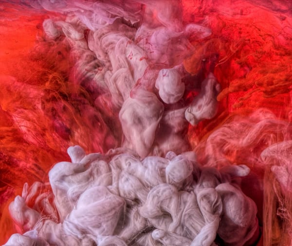 Kim Keever, Abstract 61463bAi, 2022