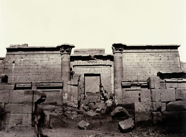 Louis de Clercq, V-25, Medinet-Abou, Grande Entree, 1859-60