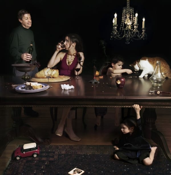 Julie Blackmon, Dinner Party, 2005