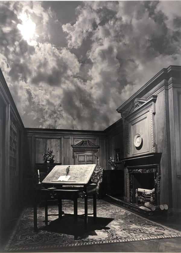 Jerry Uelsmann, Untitled The Philosopher, 1976
