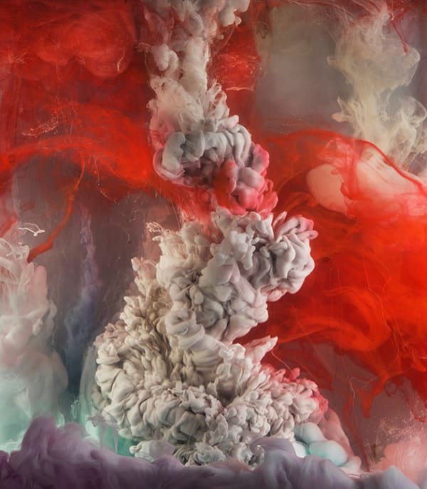 Kim Keever, Abstract 38412b, 2018