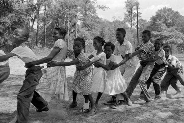 Constantine Manos, Daufuskie Island, South Carolina (Kids Playing), 1952