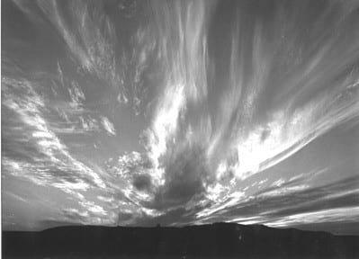 Ralph Steiner, Monhegan Sunset, 1980