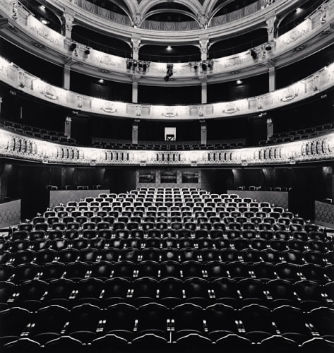 Michael Kenna, Odeon Theatre, Study 1, Paris, France, 2011