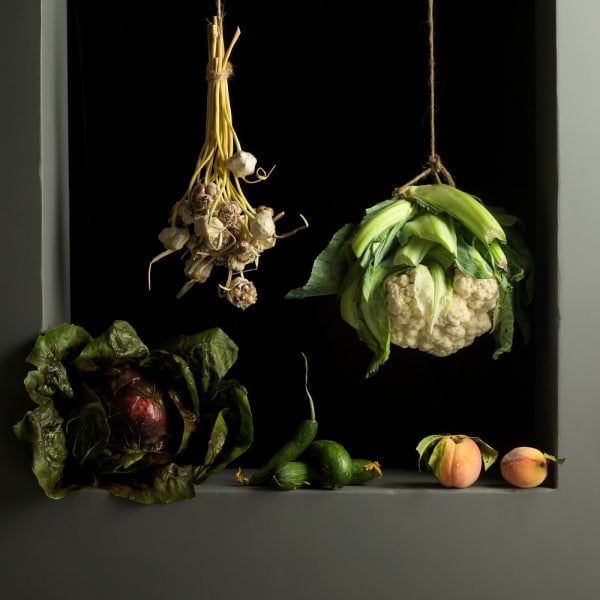 Paulette Tavormina, Cauliflower and Peaches, After J.S.C., 2010
