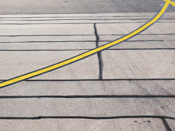Franco Fontana, Asphalt Los Angeles, 2008