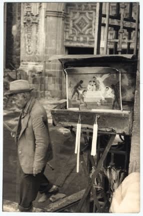 Henri Cartier-Bresson, Untitled, Retablo and Candles, Mexico, 1964
