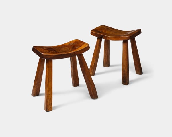 Hand-Carved Stools