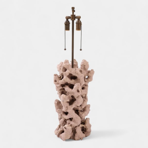 Custom Contemporary Large Scholar Rock Lamp