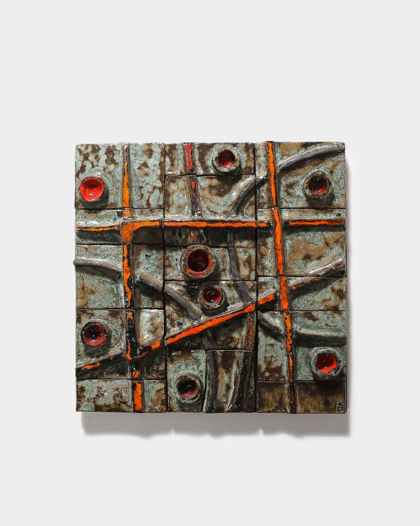Brutalist Tile Sculpture