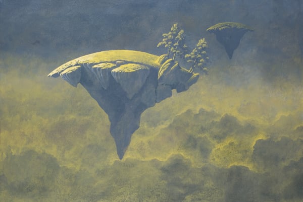 Roger Dean ARRIVAL IN CLOUD, 2014