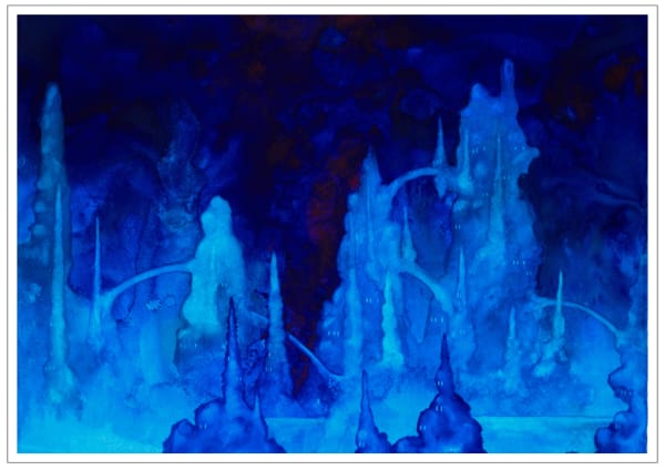 Roger Dean BLUE GARDEN CITY, 2017/2024 Open edition