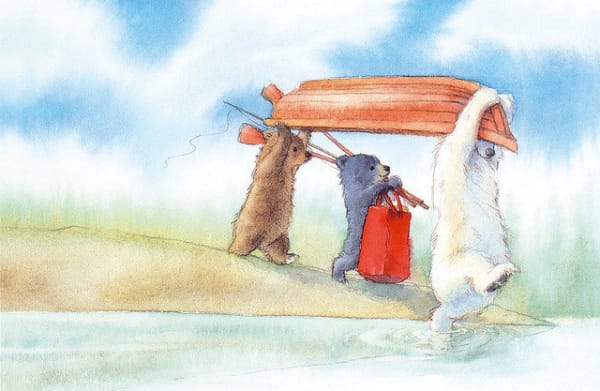 Cliff Wright, Three Bears, 2003