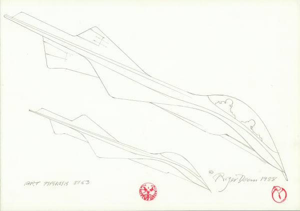 Roger Dean, ART PSYGNOSIS 8163, 1988