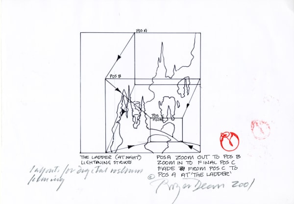 Roger Dean, THE LADDER DIGITAL LAYOUT FOR FILM, 2001