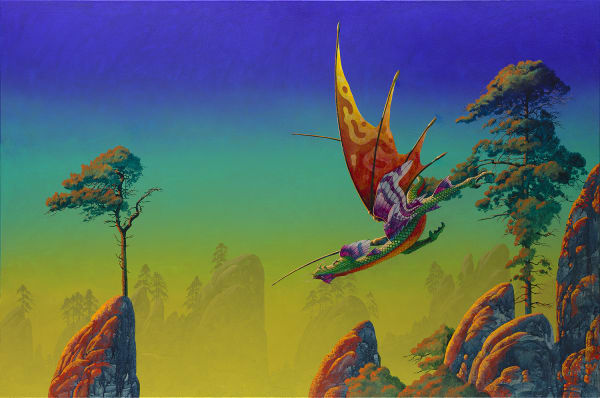Roger Dean DRAGON AT DAWN, 2003/2019 Edition of 50 plus 5 artist's proofs