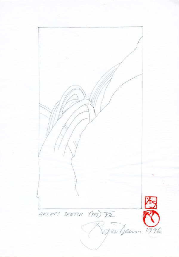 Roger Dean, ARCHES SKETCH VII, 1996