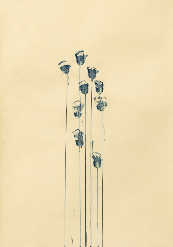 Mireille Gros, Planetary Plant (Blue) III, 2023