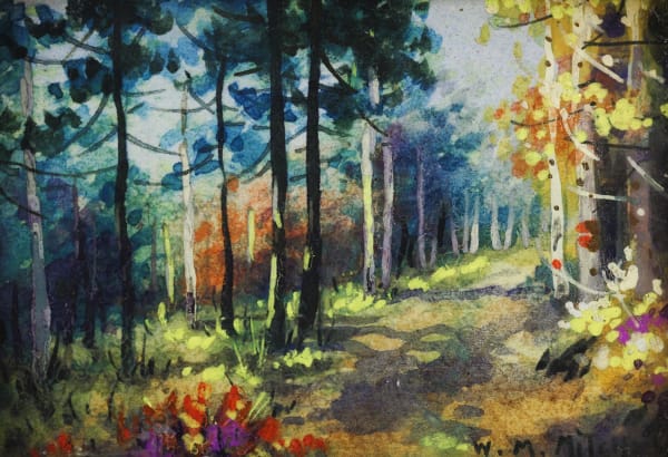 Willard Morse Mitchell, In the Pine Woods of the Seigniory Club, 1944